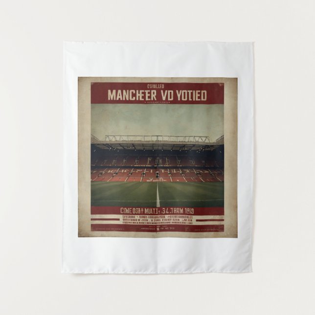 Tenture Manchester United (Devant)