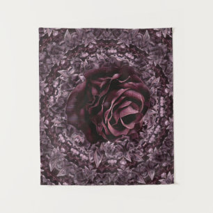 Tenture Mandala de rose 