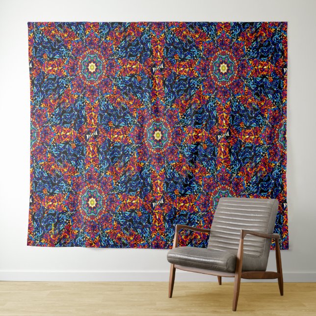 Tenture Mandala Fun.... (En situation (horizontale))