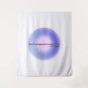 Tenture Manifestation d'Aura Violette Esthétique