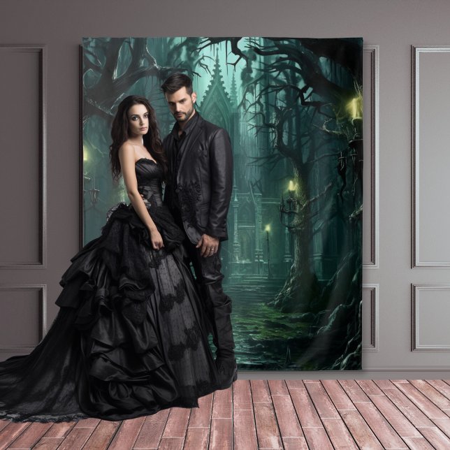 Tenture Manoir gothique Moody Forêt Noire (Créateur téléchargé)