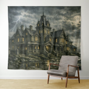 Tenture Manoir victorien par BurnsInHell