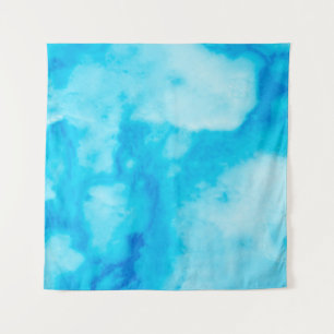 Tenture Marbre blanc bleu texture avec motif naturel