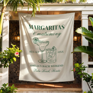 Tenture Margaritas et mariage Week-end enterrement de vie 