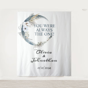 Tenture Mariage aquarelle florale élégant