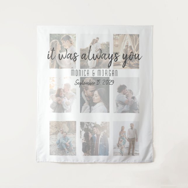Tenture Mariage de collection photo moderne (Devant)