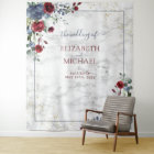 Mariage Fleurie Or Bleu Poussiéreux Bourgogne