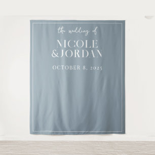Tenture Mariage moderne simple chic arrière-plan