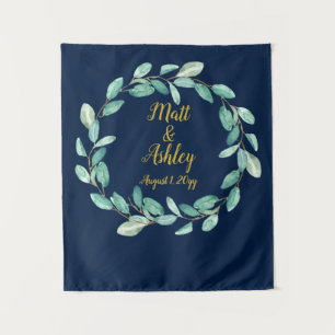 Tenture Mariage Photo Booth Backdrop Rustic Greenery Prop