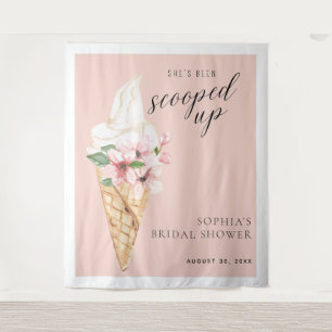Tenture Mariage Thème Glace