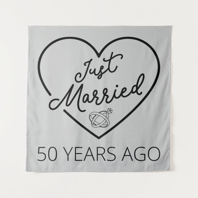 Tenture Marié Il Y A 50 Ans III (Devant)