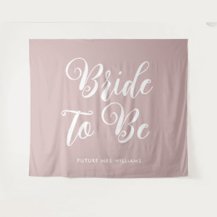 Tenture mariée minimaliste pour être Fête des mariées Cont