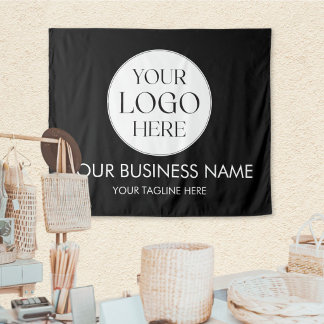 Tenture Marque de logo d'entreprise personnalisée