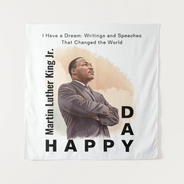 Tenture Martin Luther King Day Equality Legacy (Devant)