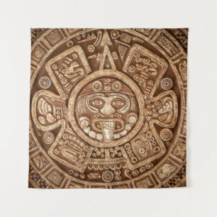 Tenture Maya Tribal Pagan : Texture ornementale