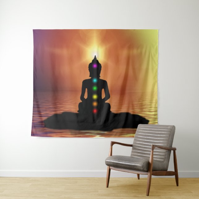 Tenture Médiation de Chakra (En situation (horizontale))