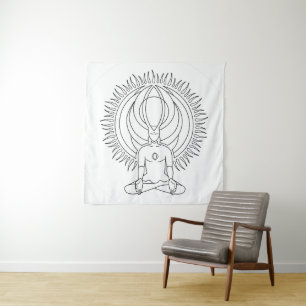 Tenture Méditation.