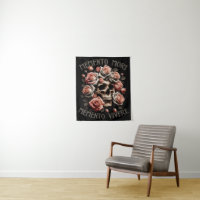 Memento Mori - Memento Vivere Crâne et Roses