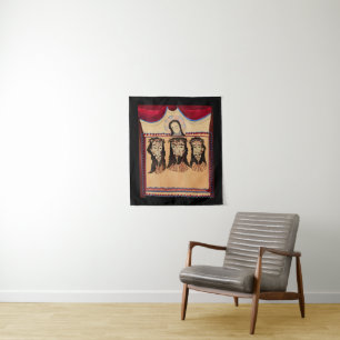 Tenture Mère Marie Jésus Christ Thorn Art de la Couronne P