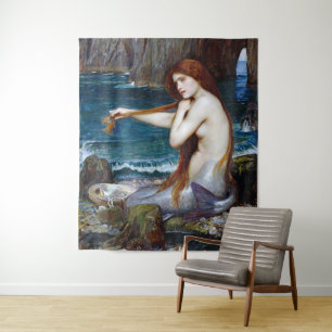 Tenture Mermaid, John William Waterhouse