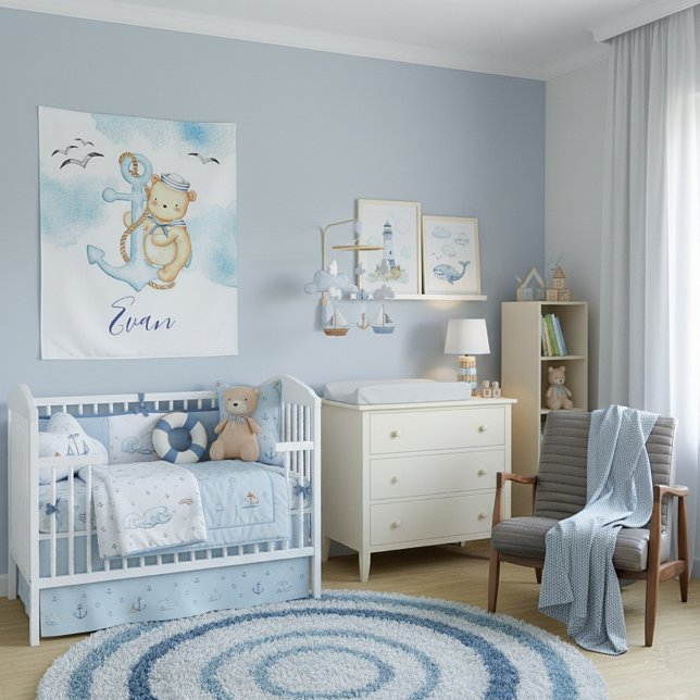 Tenture Mignon bébé ours marin  (Créateur téléchargé)