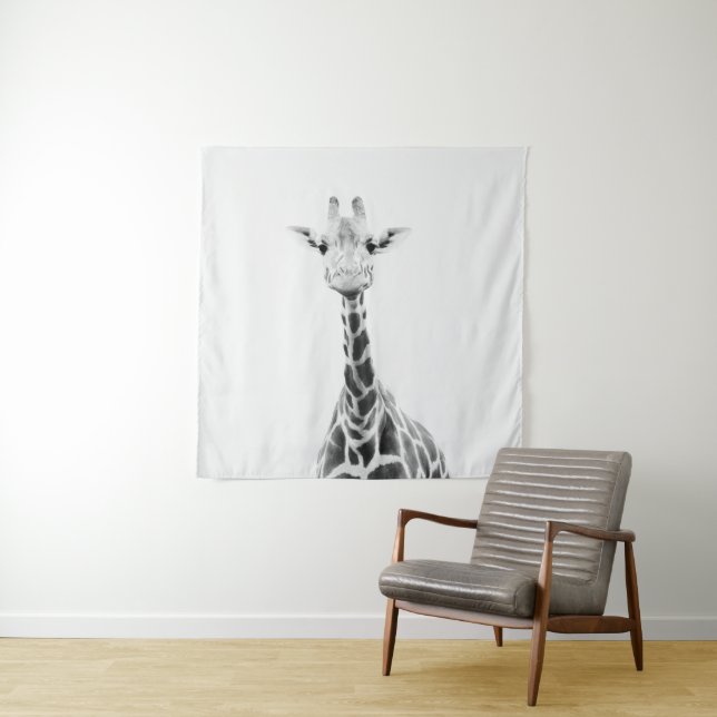 Tenture Mignonne Giraffe 2 #animal #art (En situation)