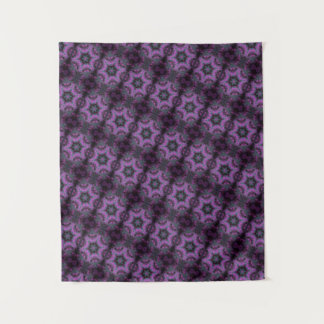 Tenture MODERNE Mandala COULEUR ROSE NOIR TAPESSEY ROSE