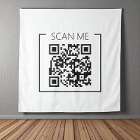 Moderne Minimaliste Code QR Scannez-Moi Entreprise