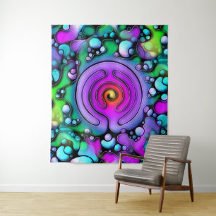 Tenture Modes de vie - Art Neurographique Motif 2