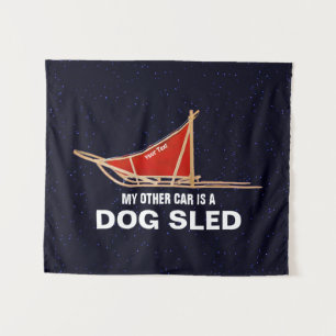 Tenture Mon Autre Voiture Est Un Chien