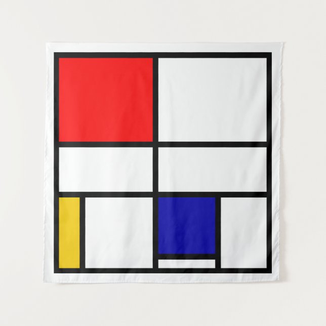 Tenture Mondrian 3 (Devant)