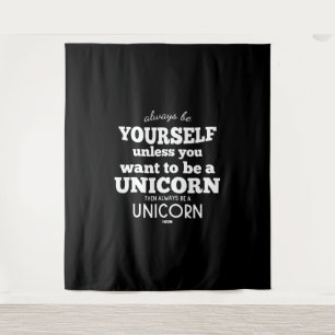 Tenture Monicorne cheval créatures mythiques Pony Unicorn