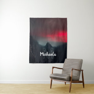 Tenture Monographie des nuages brûlants, du brouillard et 