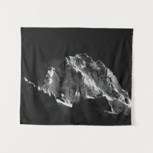 Tenture Montagne couverte par le soleil