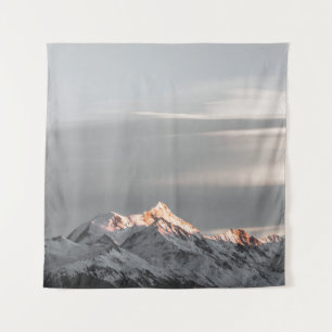 TENTURE MONTAGNES COUVERTES DE NEIGE