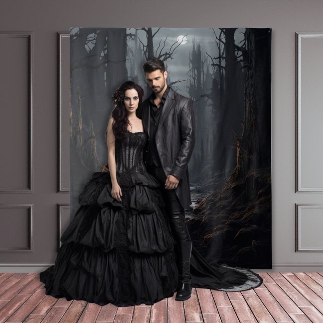 Tenture Moody gothique Forêt foncée XLarge (Créateur téléchargé)
