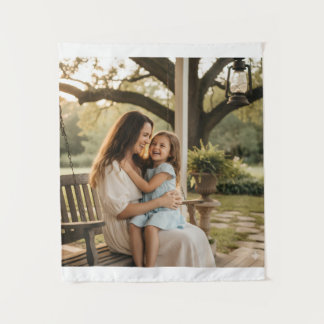 Tenture Mother daughter love photo mothers day family gift