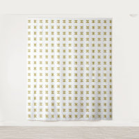 Motif à pointes jaunes