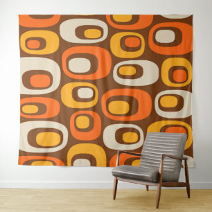 Tenture Motif Abstrait moderne du milieu du siècle
