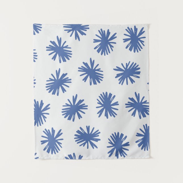 Tenture motif Abstrait sans soudure avec formes dessinées  (Devant)