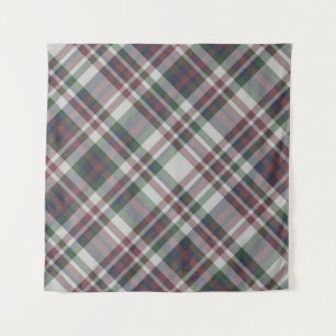 Tenture Motif couleur tartan vintage sans couture. Réparé