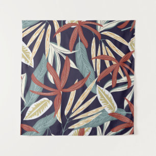 Tenture Motif créatif sans faille avec plantes tropicaux s