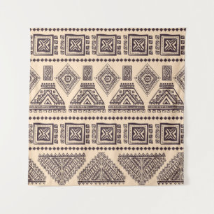 Tenture Motif d'affaires tribal, ethnique, vintage