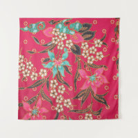 Motif d'art batik indonésien