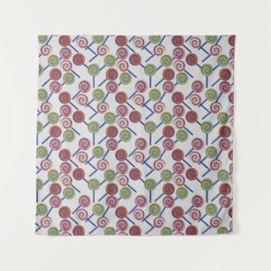 Tenture Motif de bonbons motif Lollies lollipop 8
