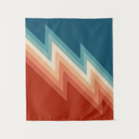 Motif de chevron de style rétro