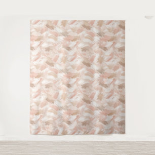 Tenture Motif de coup de pinceau abstrait
