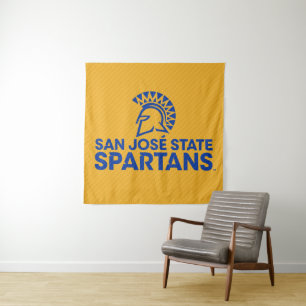 Tenture Motif de fibre de carbone de Spartans d'état de