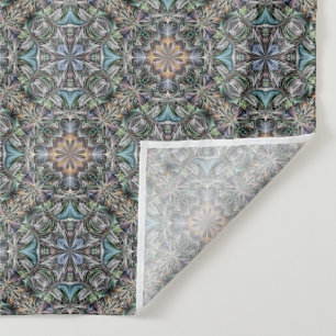 Tenture Motif de treillis en rosette de jardin succulent a