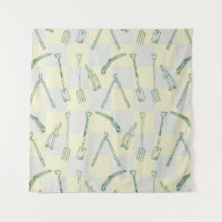 Motif d'outils de jardinage